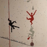 Equilibre Ephémère de la Vie - Peinture Le Cirque
