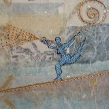 Danse de la trompette - Peinture La Danse