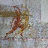 Cuivre Or Argent - Peinture La Danse